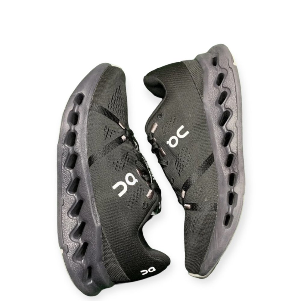 On Running Cloudsurfer Women's Size 8W All Black 3WD10440485 Running Shoes